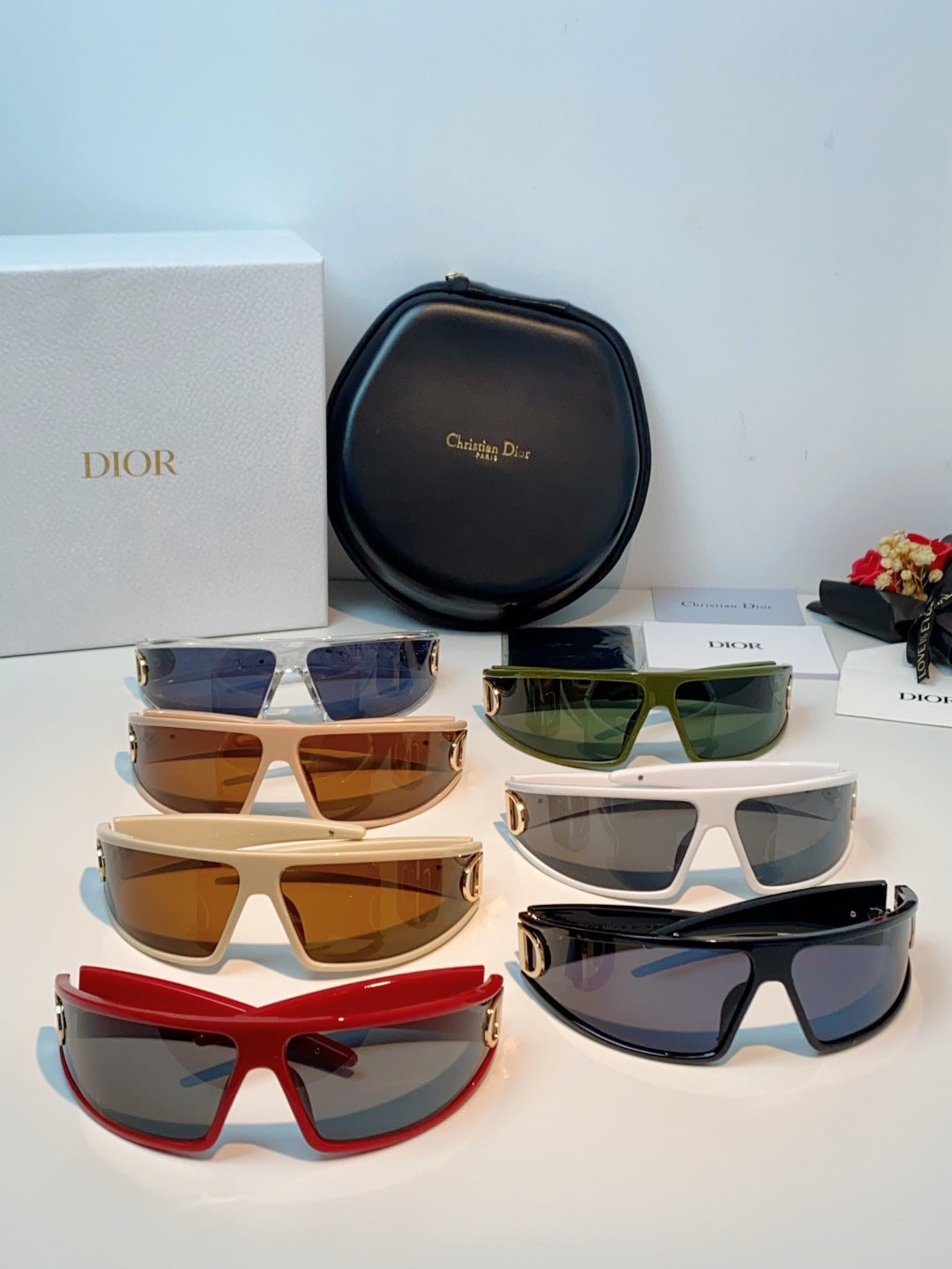 Dior Aviator Orange Lens Sunglasses for Men & Women - 465254 - detail image 12