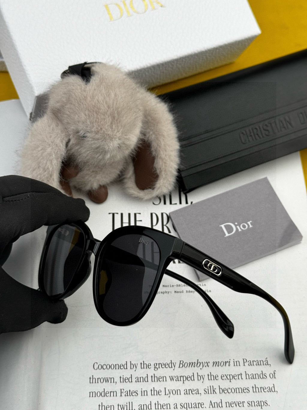 Dior D6106 Polarized Round Red Lens Sunglasses for Men & Women - 997990 - detail image 5