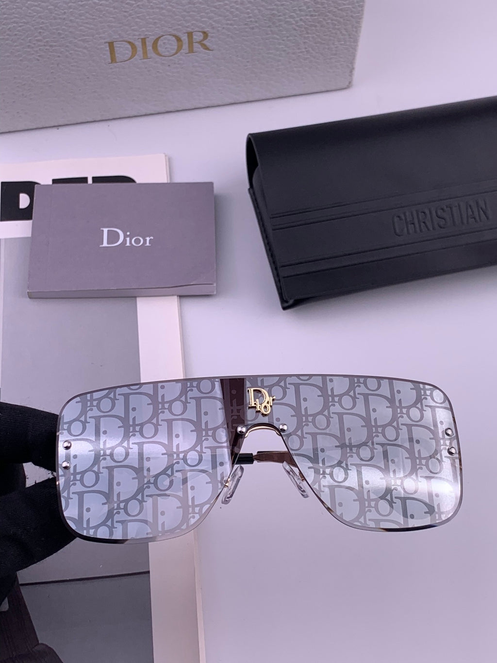Dior CD11753 Fashion Blue Lens Sunglasses for Women - 132405 - detail image 2