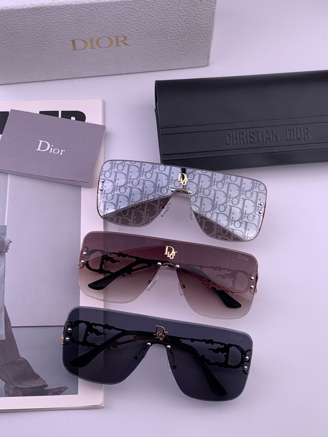 Dior CD11753 Fashion Blue Lens Sunglasses for Women - 132405 - detail image 7