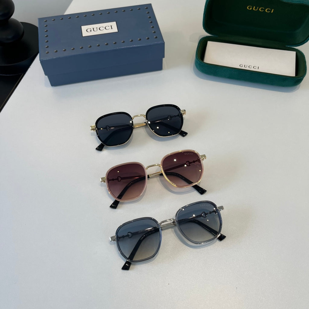 Gucci Oversized Red Lens Sunglasses for Women - 371495 - detail image 11