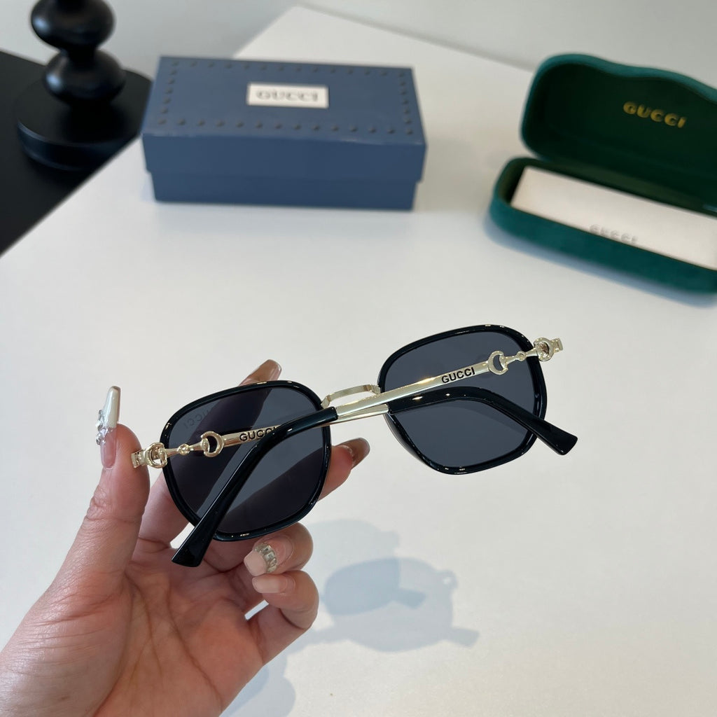 Gucci Oversized Silver Lens Sunglasses for Women - 371494 - detail image 7