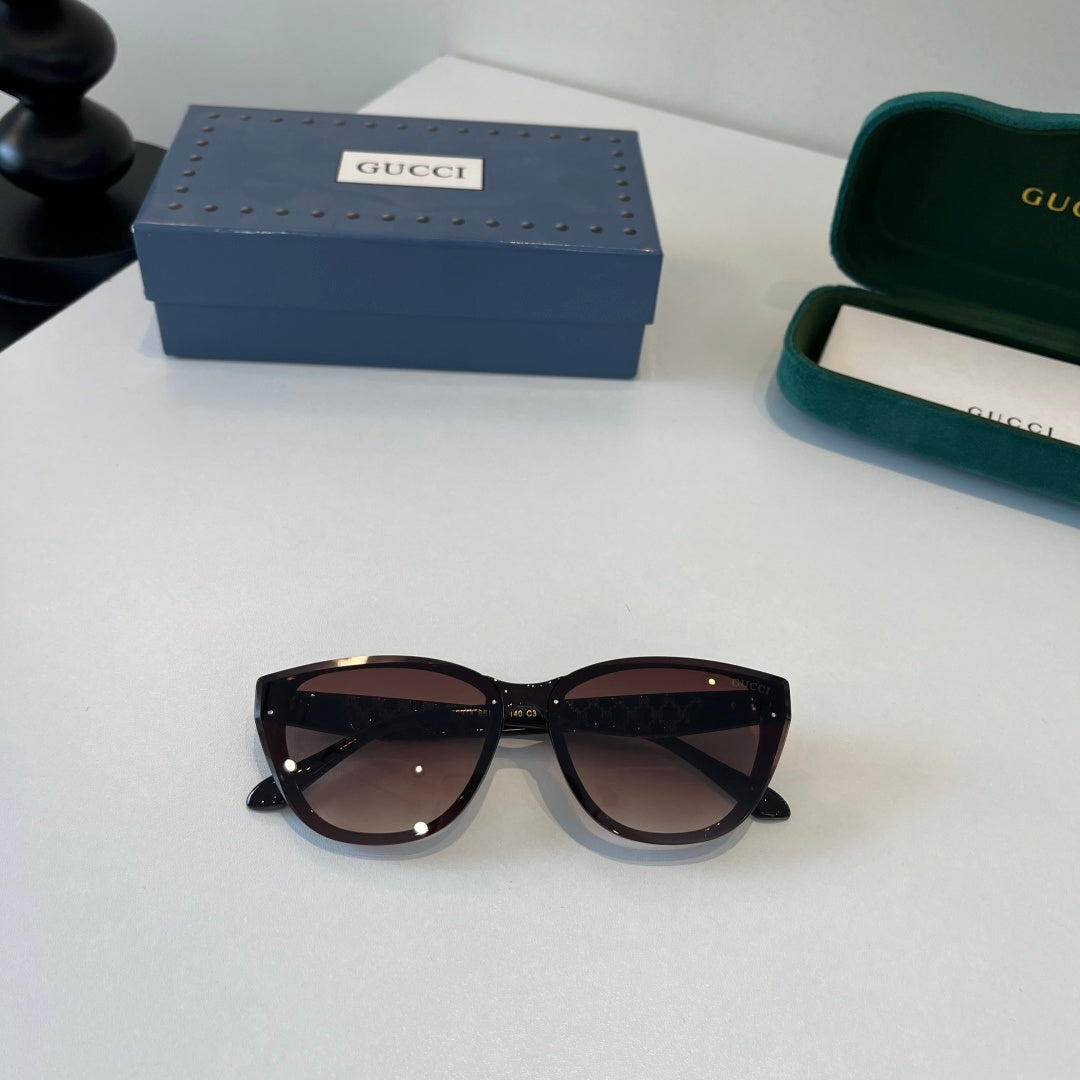 Gucci Oversized Red Lens Sunglasses for Women - 371498 - detail image 6