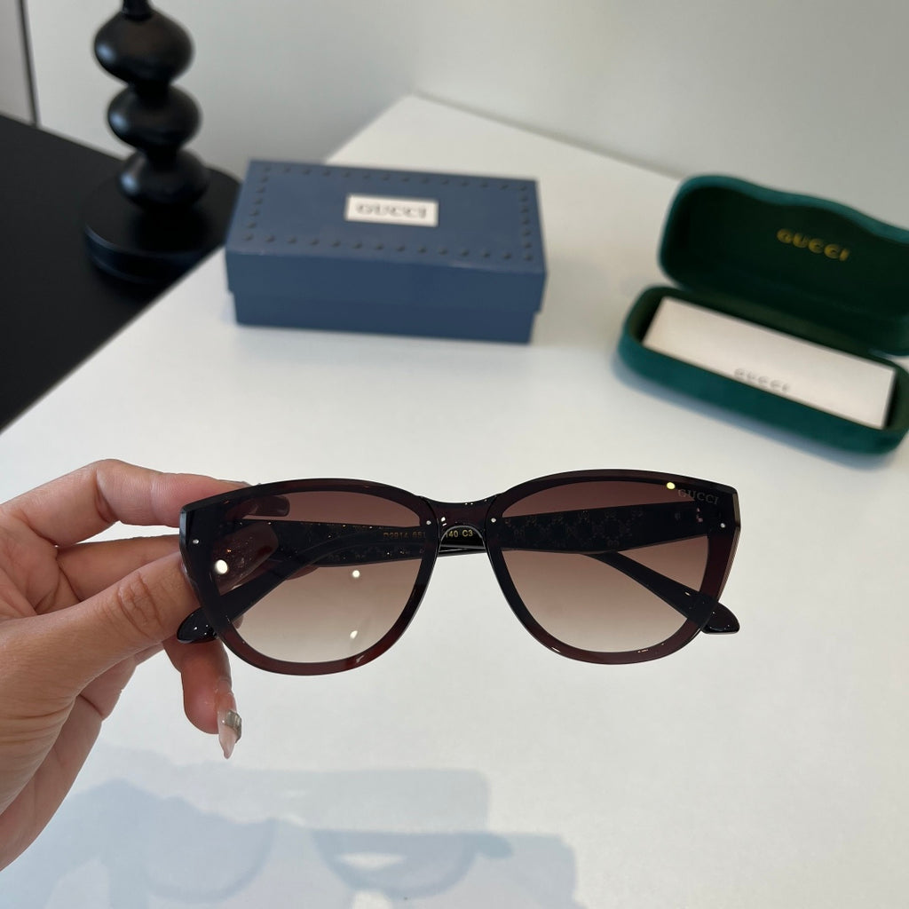 Gucci Oversized Red Lens Sunglasses for Women - 371498 - detail image 4