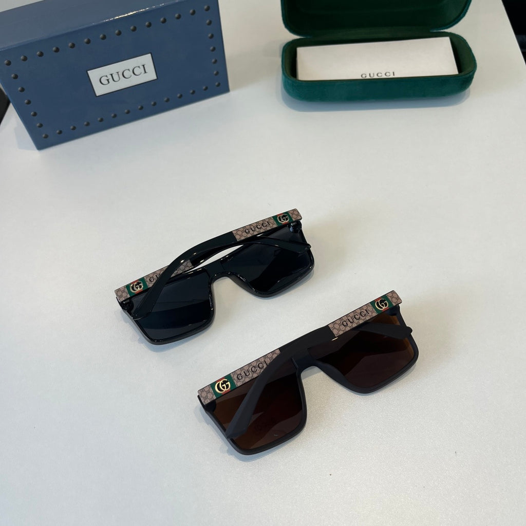 Gucci Fashion Black Lens Sunglasses for Men & Women - 371501 - detail image 8