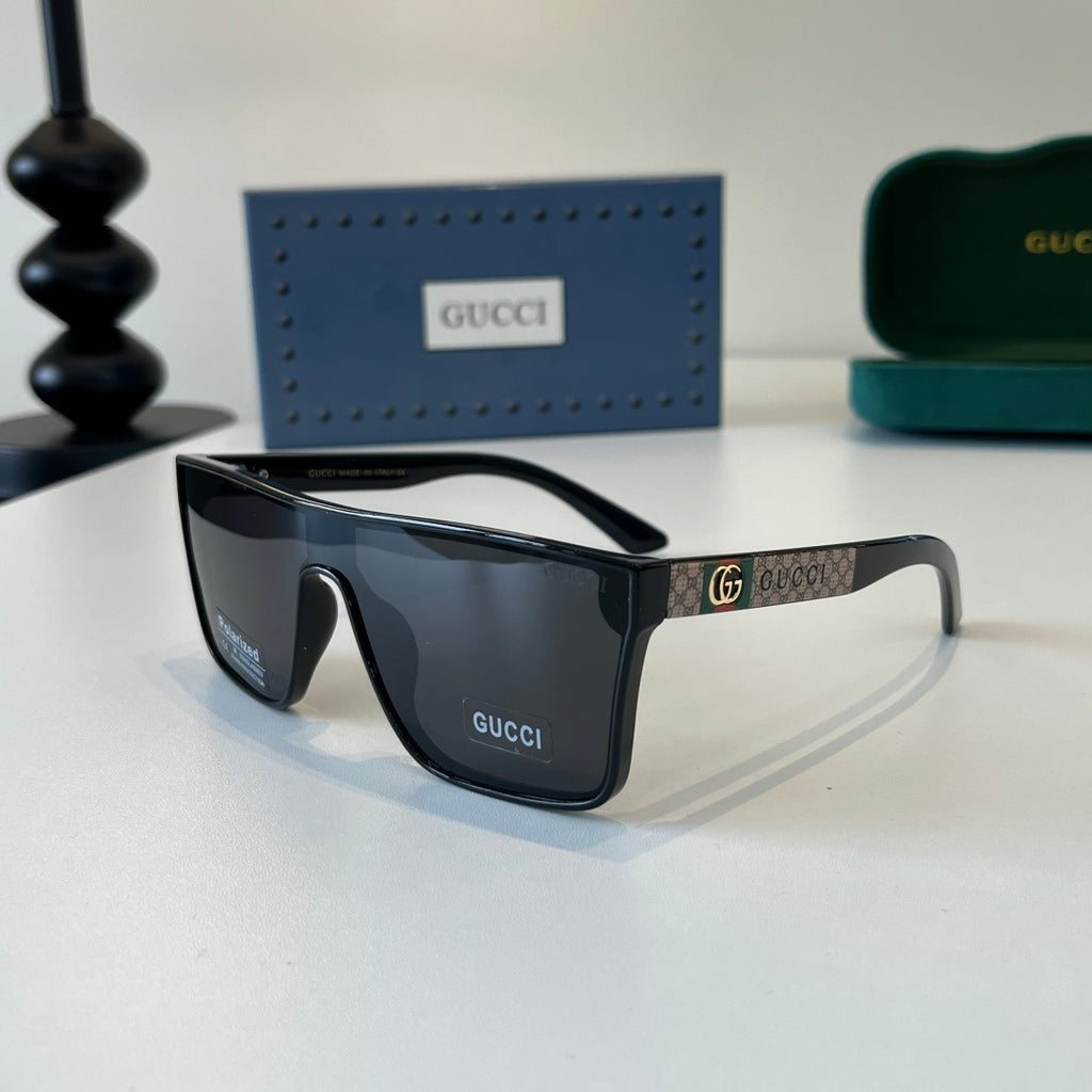 Gucci Fashion Black Lens Sunglasses for Men & Women - 371501 - detail image 3