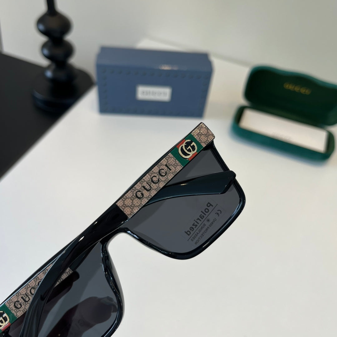 Gucci Fashion Black Lens Sunglasses for Men & Women - 371501 - detail image 4