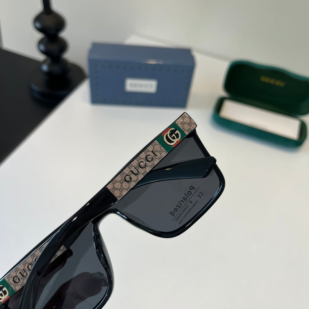 Gucci Fashion Black Lens Sunglasses for Men & Women - 132261 - detail image 4