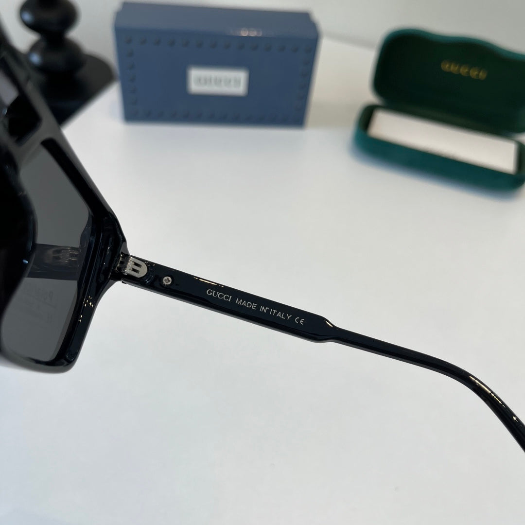 Gucci Fashion Black Lens Sunglasses for Men & Women - 371503 - detail image 10