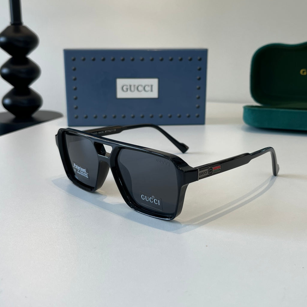 Gucci Fashion Black Lens Sunglasses for Men & Women - 371503 - detail image 3