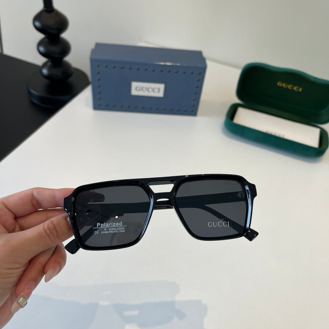 Gucci Fashion Black Lens Sunglasses for Men & Women - 371503 - detail image 5