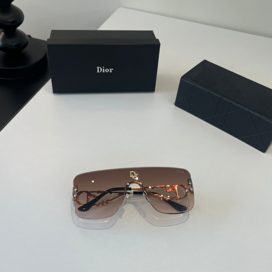 Dior Fashion Brown Lens Sunglasses for Men & Women - 415502 - detail image 4