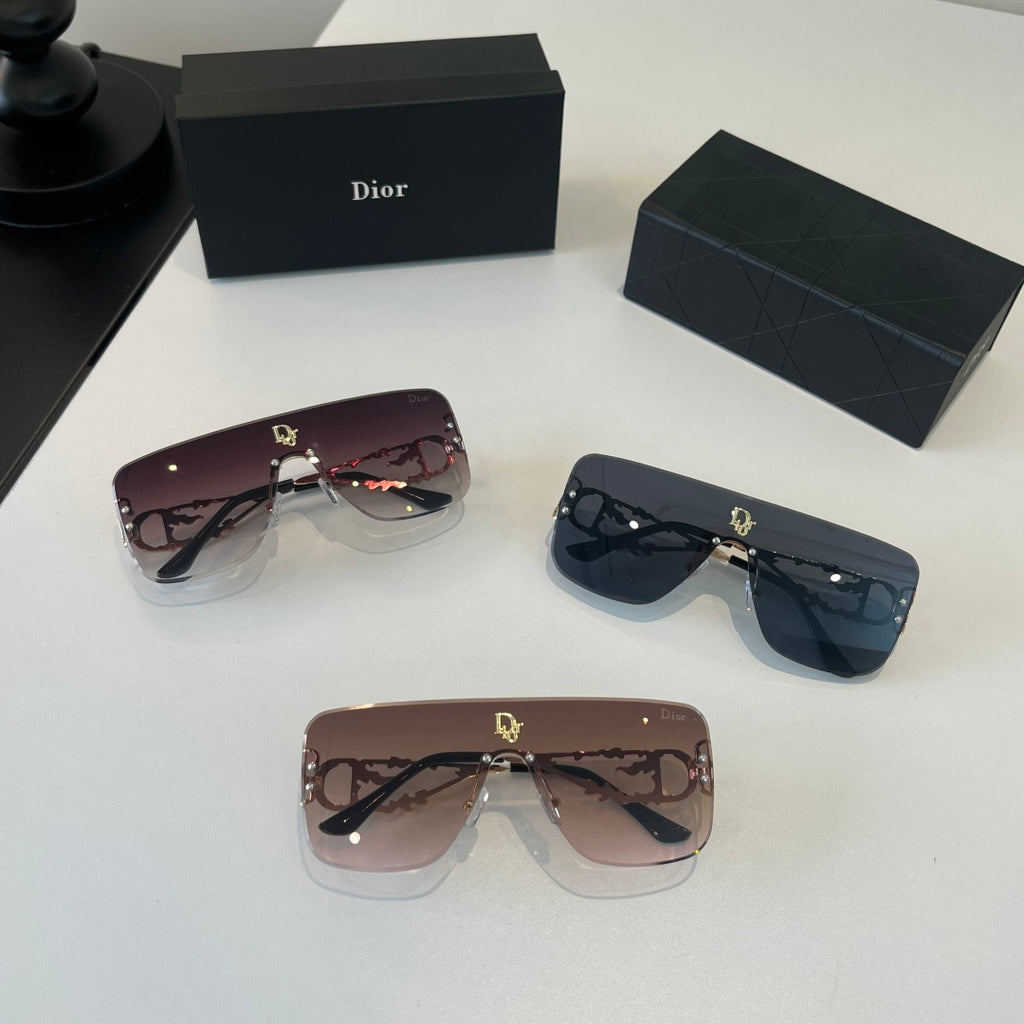 Dior Fashion Brown Lens Sunglasses for Men & Women - 415502 - detail image 9