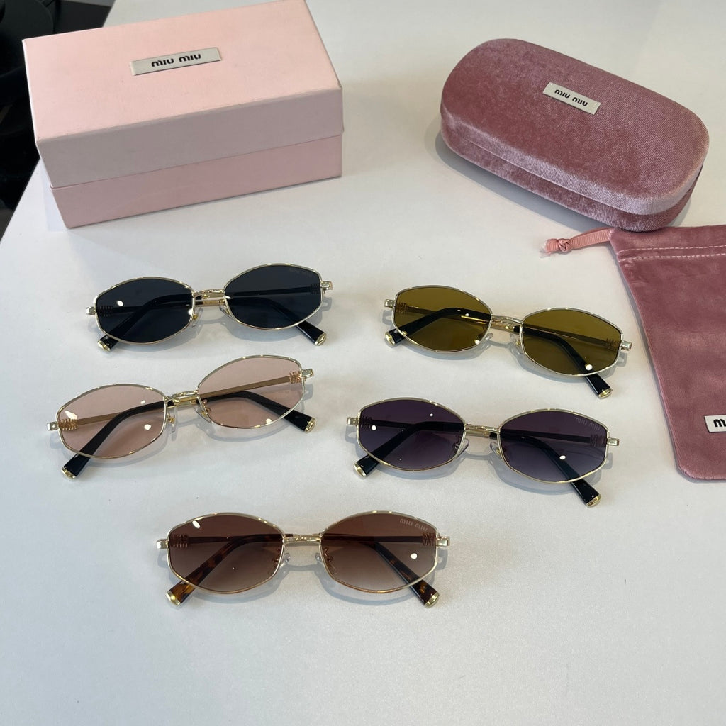 Miu Miu Cat-Eye Brown Lens Sunglasses for Men & Women - 372372 - detail image 11