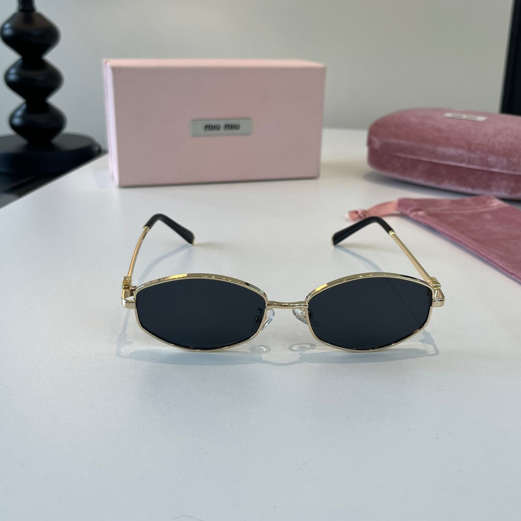 Miu Miu Cat-Eye Silver Lens Sunglasses for Men & Women - 372371 - detail image 2