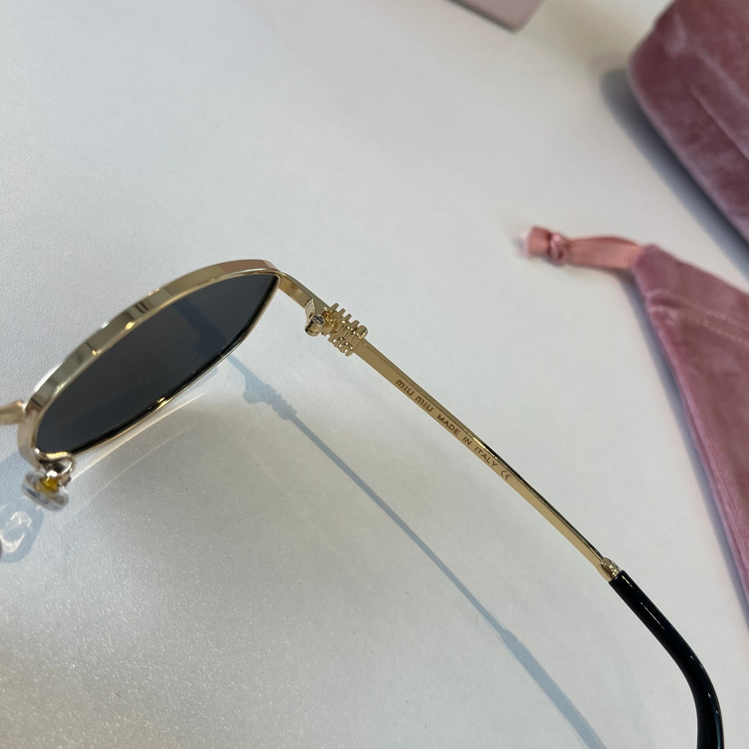 Miu Miu Cat-Eye Silver Lens Sunglasses for Men & Women - 372371 - detail image 8