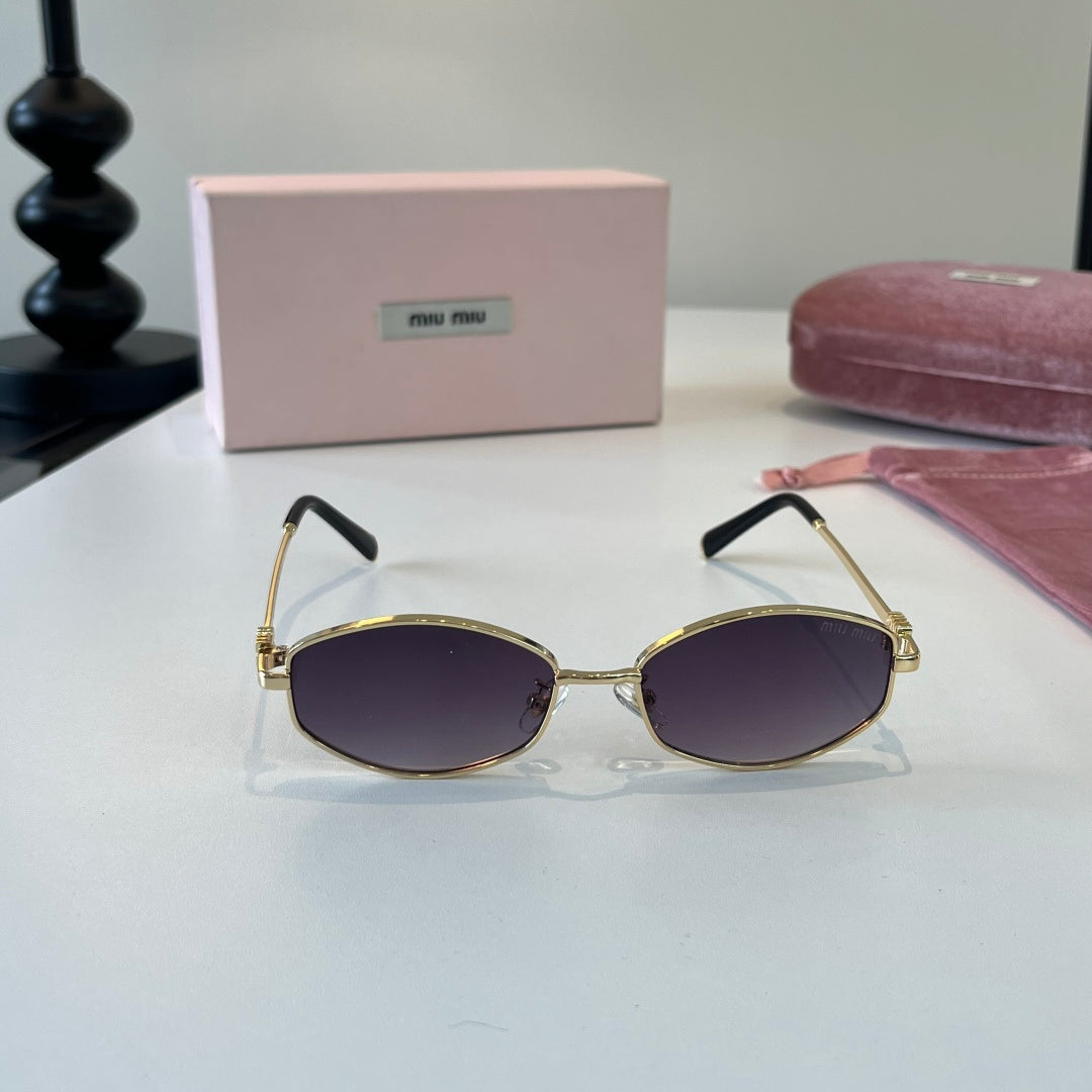 Miu Miu Cat-Eye Silver Lens Sunglasses for Men & Women - 432583 - detail image 2