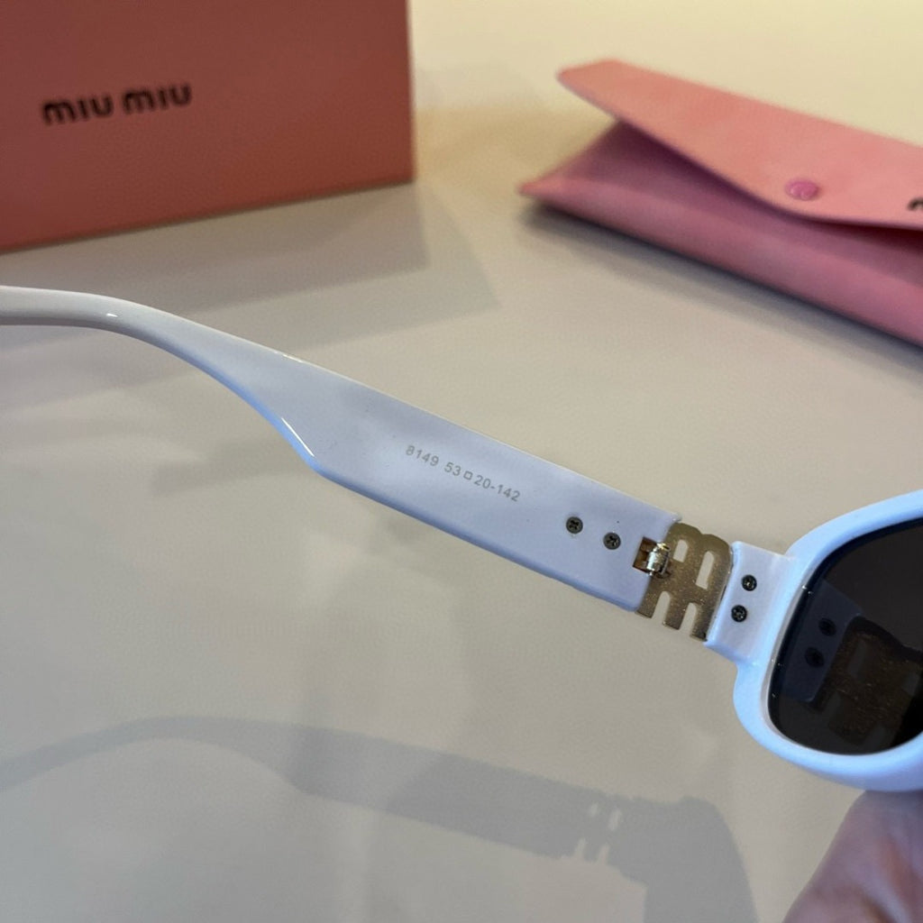 Miu Miu Fashion Silver Lens Sunglasses for Men & Women - 487589 - detail image 9