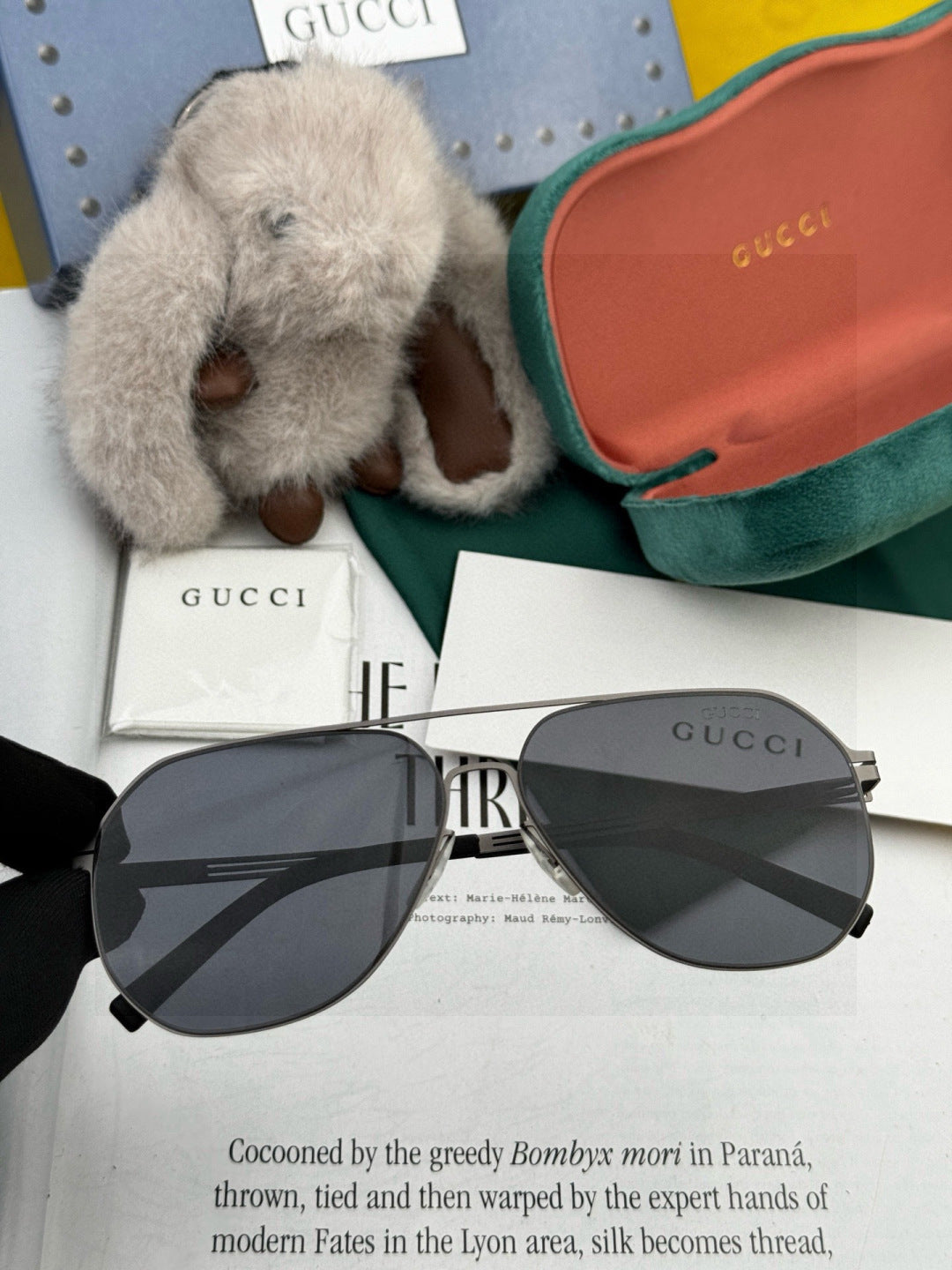 Gucci G911 Fashion Gold Lens Sunglasses for Men & Women - 158205