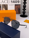 Louis Vuitton L88903 Polarized Aviator Gold Lens Sunglasses for Men - 158167