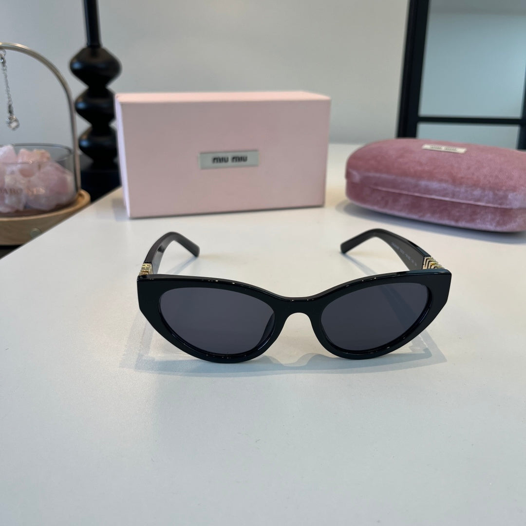Miu Miu Cat-Eye Black Lens Sunglasses for Men & Women - 487639 - detail image 2