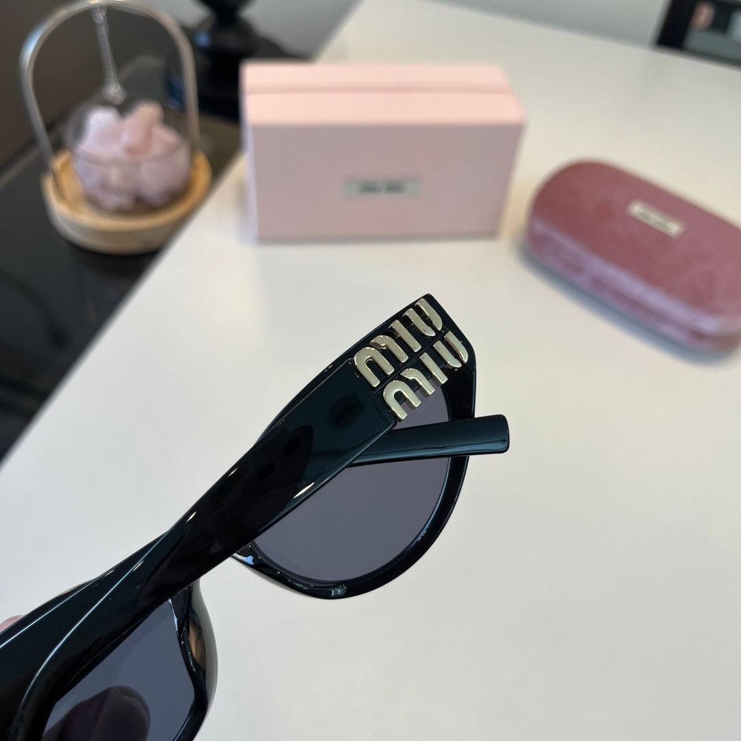 Miu Miu Cat-Eye Black Lens Sunglasses for Men & Women - 487639 - detail image 8