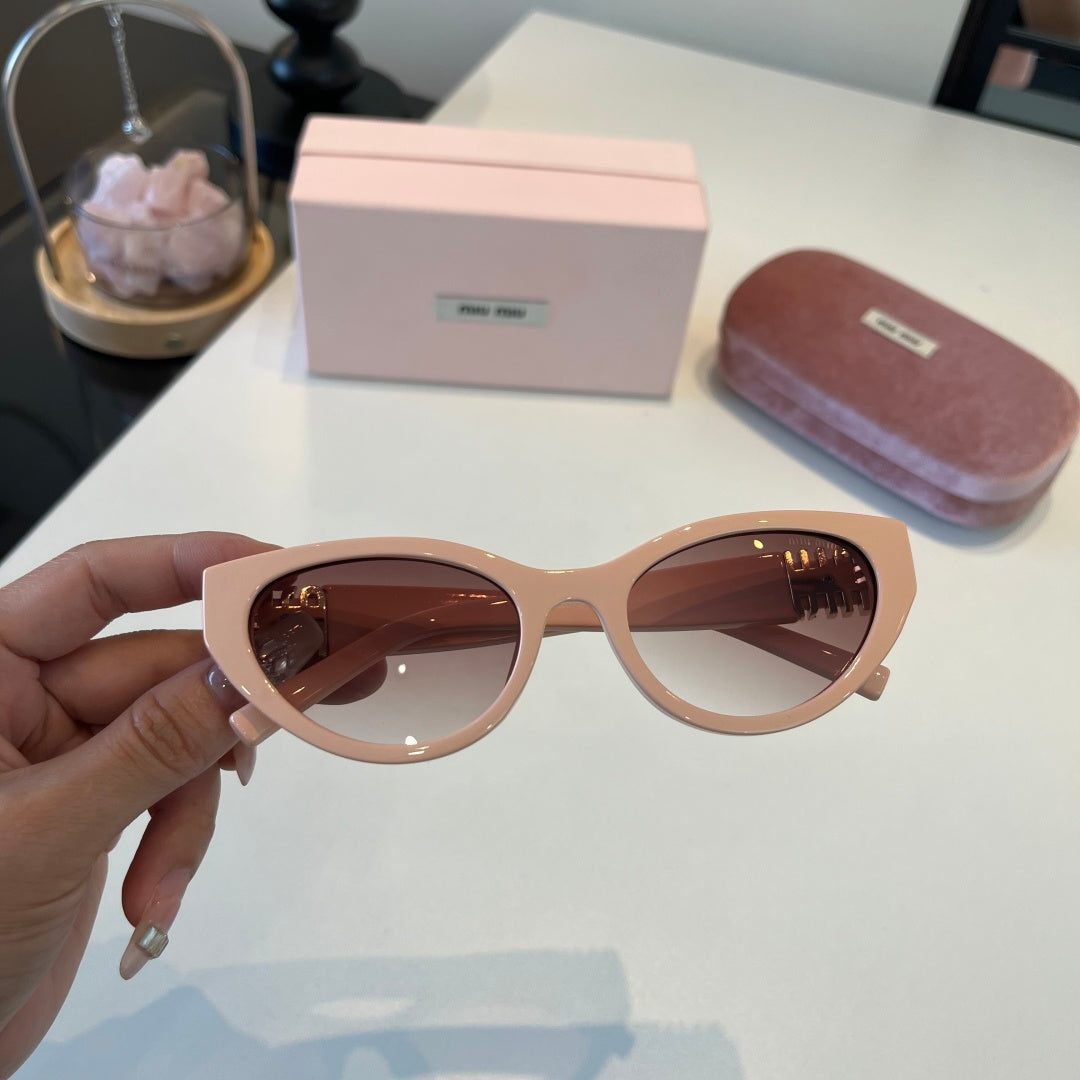 Miu Miu Cat-Eye Brown Lens Sunglasses for Men & Women - 449718 - detail image 6