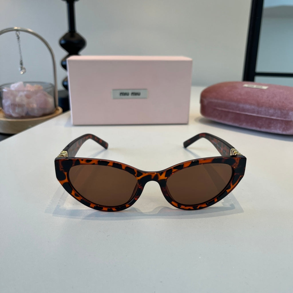 Miu Miu Cat-Eye Brown Lens Sunglasses for Men & Women - 487642 - detail image 2