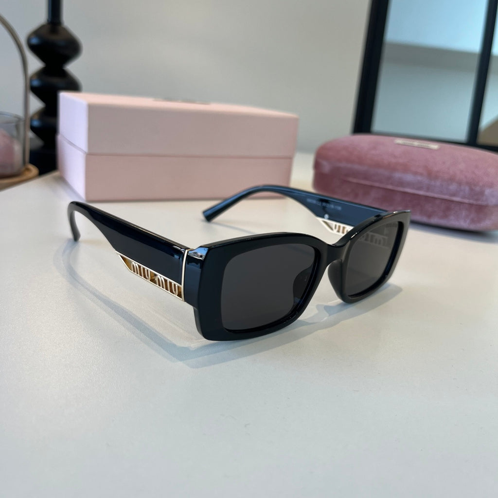 Miu Miu Fashion Silver Lens Sunglasses for Men & Women - 416278