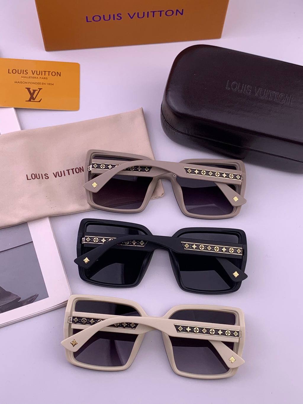 Louis Vuitton Fashion Gold Lens Sunglasses for Men & Women - 158168 - detail image 6