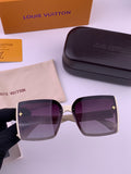 Louis Vuitton Fashion Gold Lens Sunglasses for Men & Women - 158169