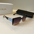 Dior Fashion Brown Lens Sunglasses for Men & Women - 415446