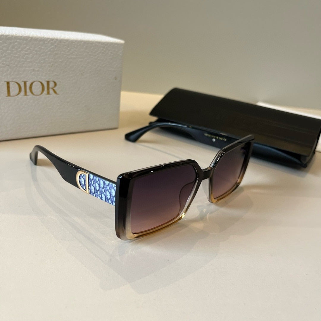 Dior Fashion Brown Lens Sunglasses for Men & Women - 415446