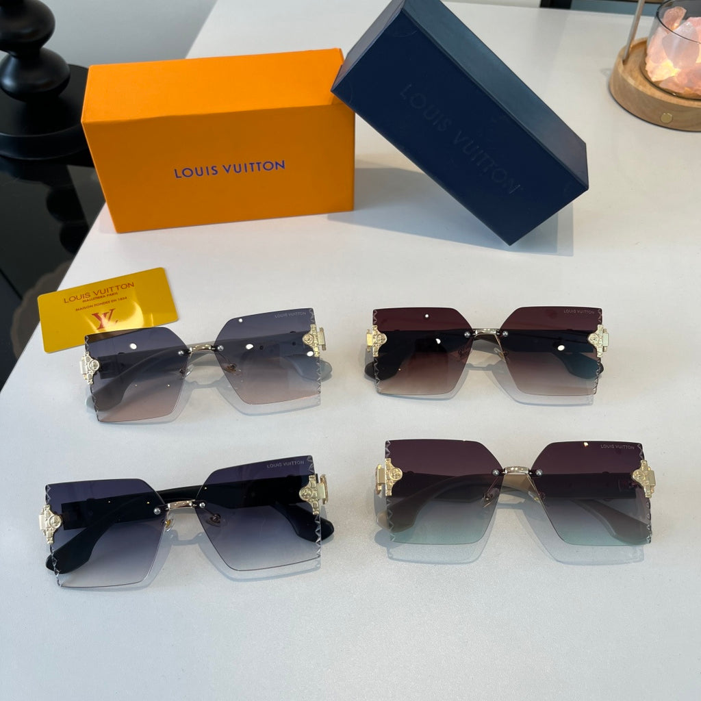 Louis Vuitton Fashion Silver Lens Sunglasses for Women - 493091 - detail image 11