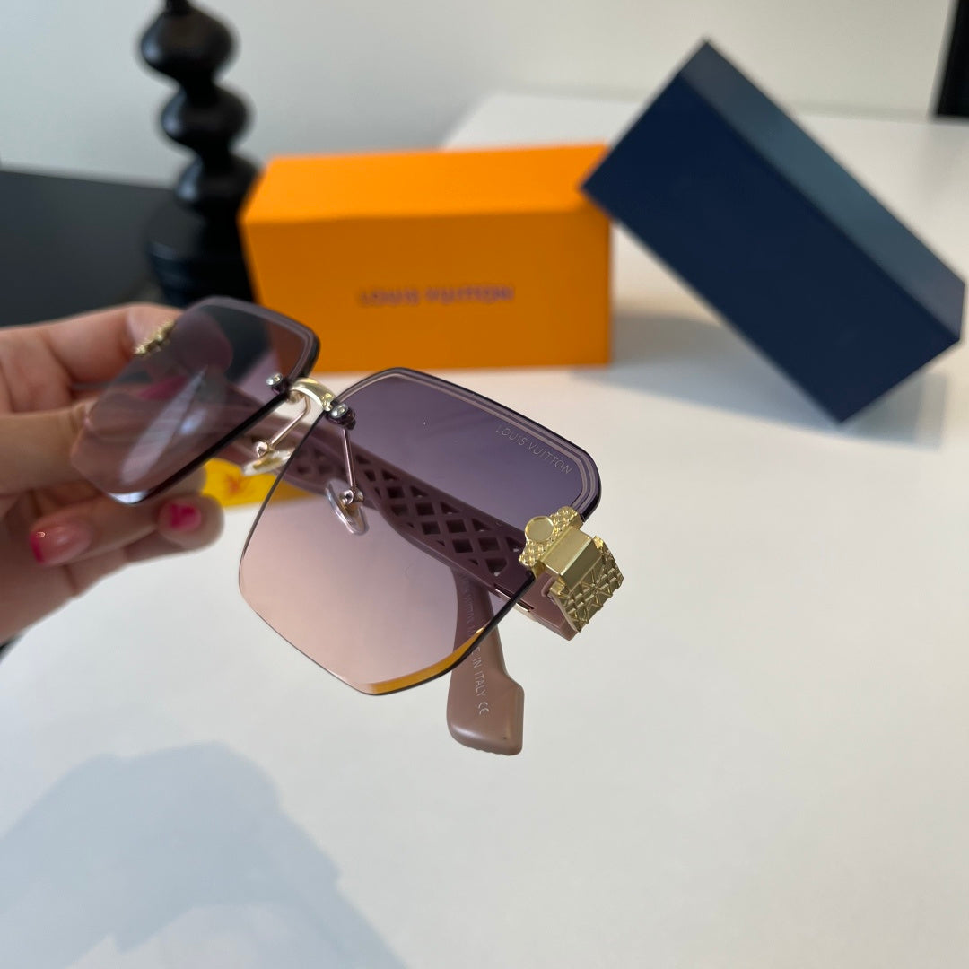 Louis Vuitton Fashion Silver Lens Sunglasses for Women - 448661 - detail image 4