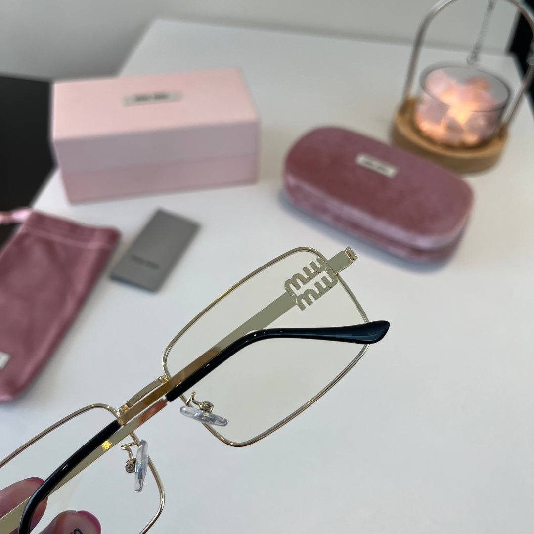 Miu Miu Metal Fashion Silver Lens Sunglasses for Men & Women - 358721 - detail image 8