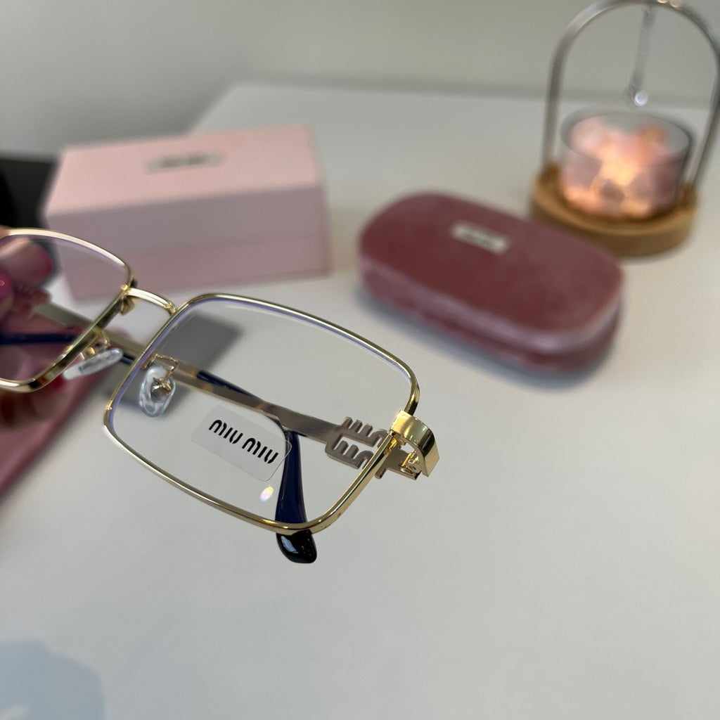 Miu Miu Metal Fashion Silver Lens Sunglasses for Men & Women - 449714 - detail image 7