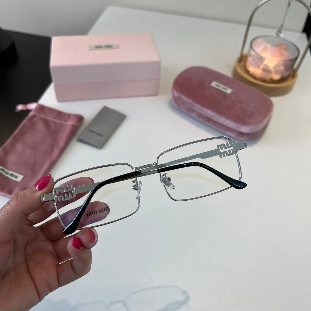 Miu Miu Metal Fashion Silver Lens Sunglasses for Men & Women - 399218 - detail image 8