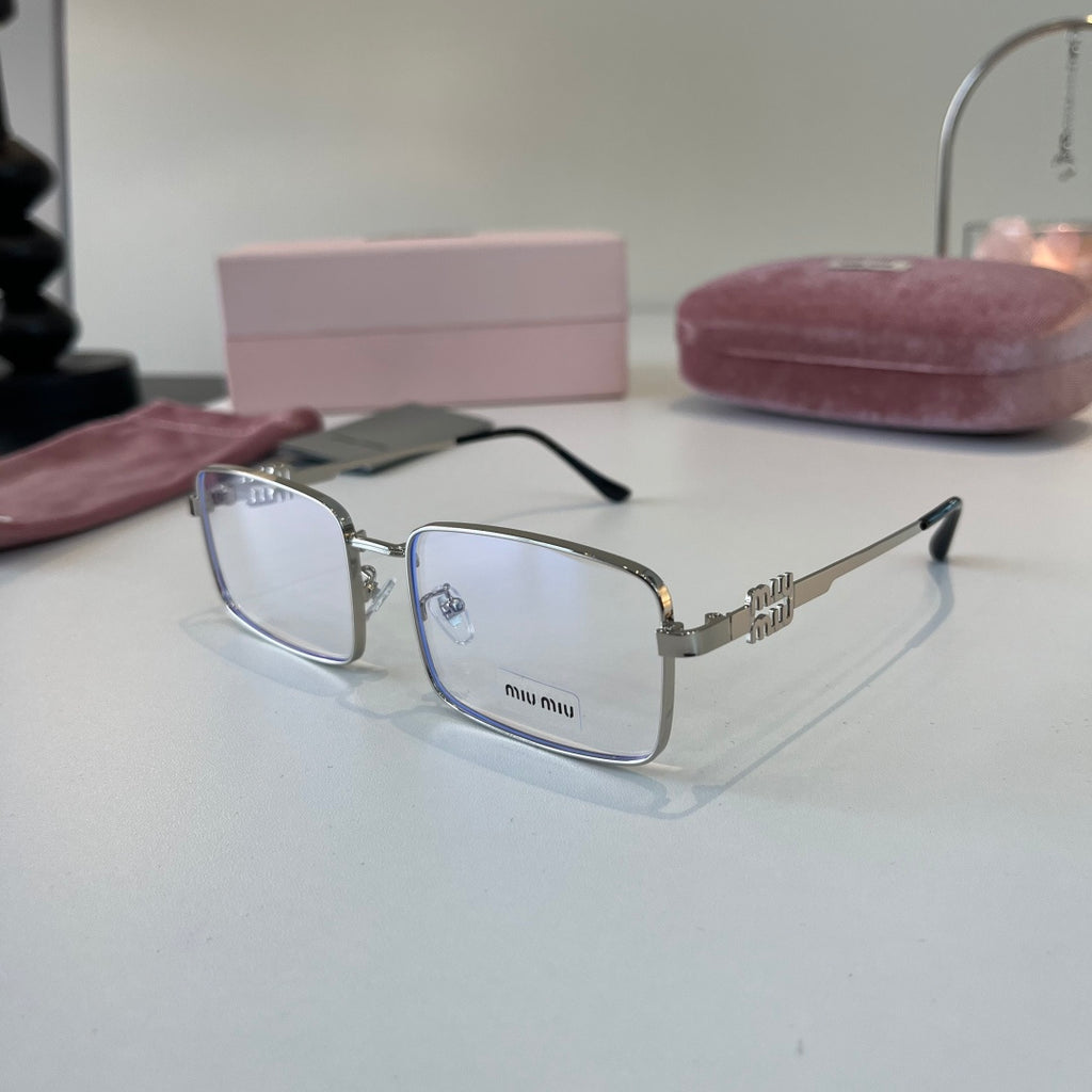 Miu Miu Metal Fashion Silver Lens Sunglasses for Men & Women - 358722 - detail image 3