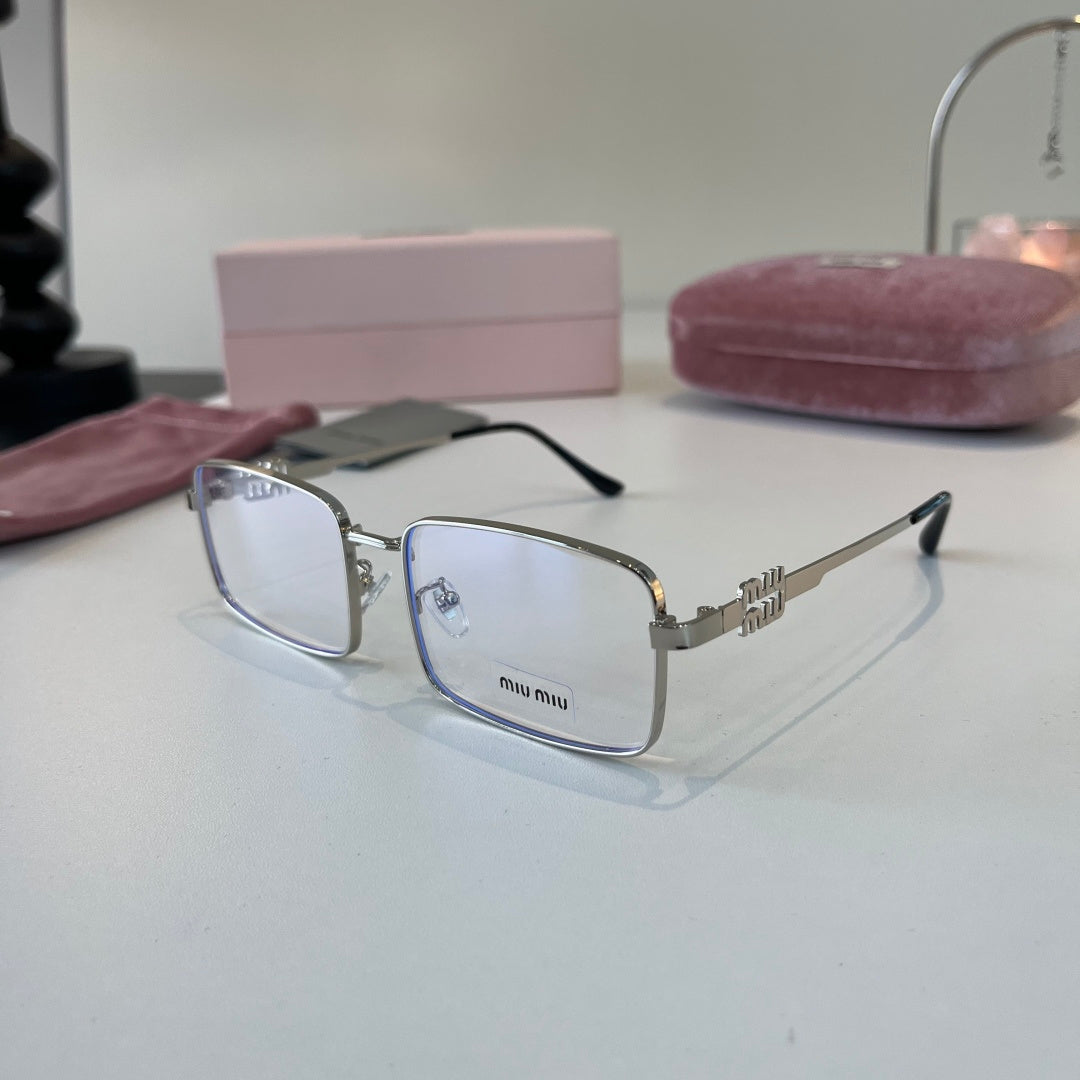 Miu Miu Metal Fashion Silver Lens Sunglasses for Men & Women - 399218 - detail image 3