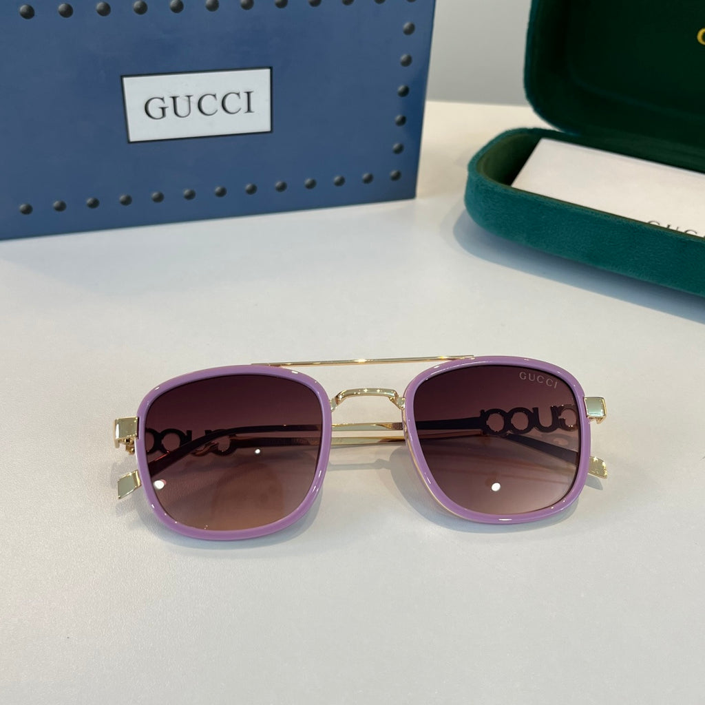Gucci Oversized Red Lens Sunglasses for Men & Women - 357779 - detail image 4