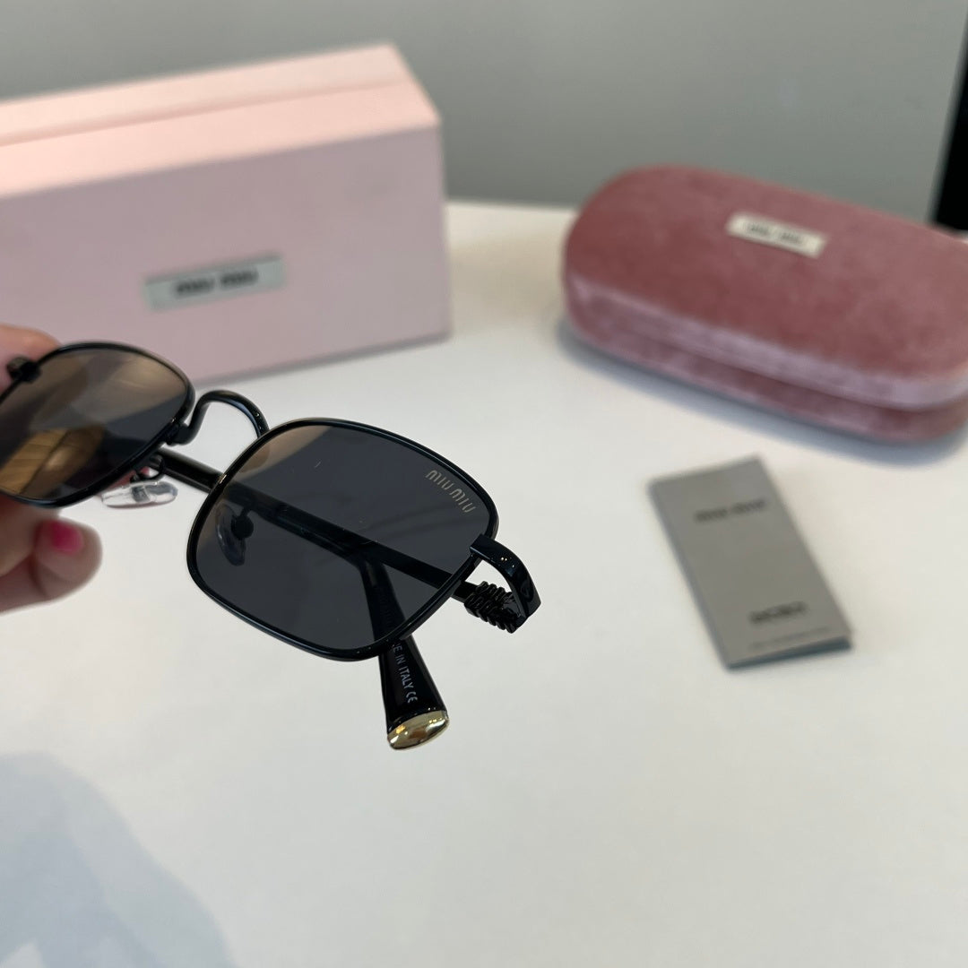 Miu Miu Metal Fashion Silver Lens Sunglasses for Men & Women - 358710 - detail image 6