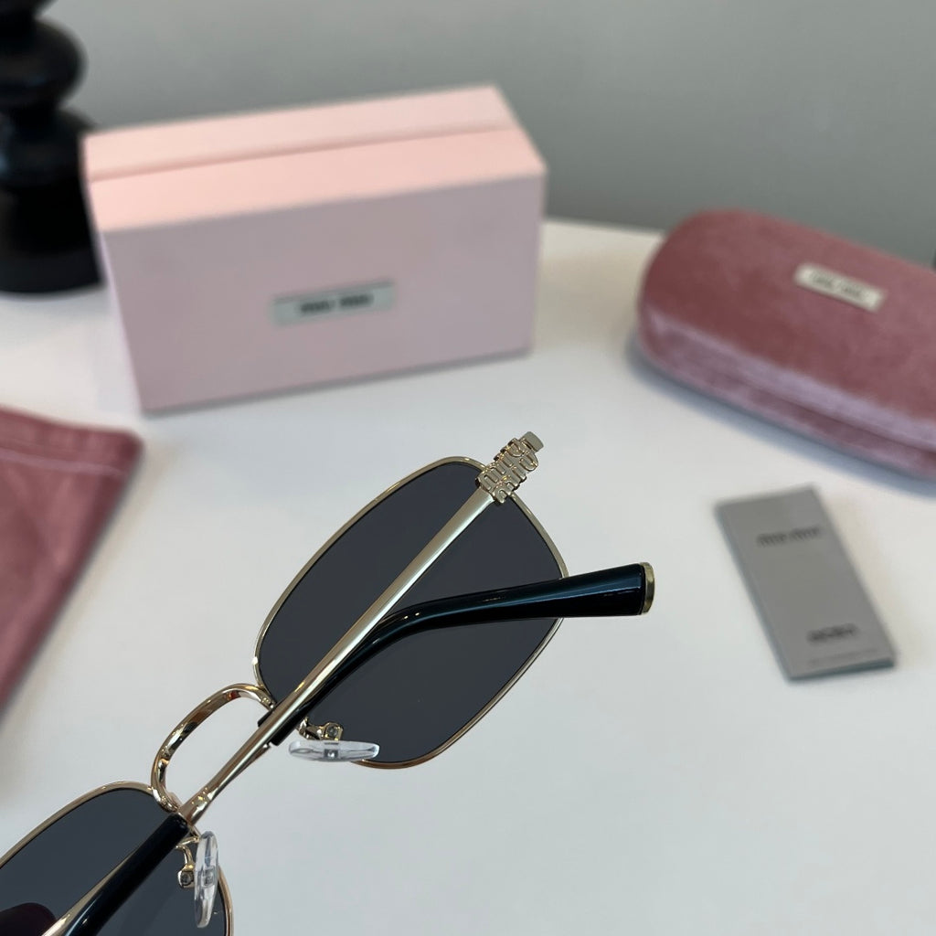Miu Miu Metal Fashion Silver Lens Sunglasses for Men & Women - 449762 - detail image 7