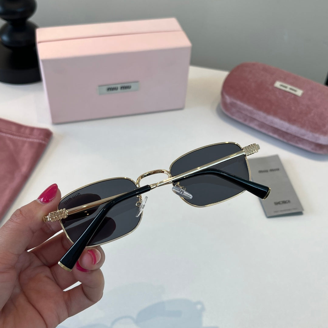 Miu Miu Metal Fashion Silver Lens Sunglasses for Men & Women - 449762 - detail image 8