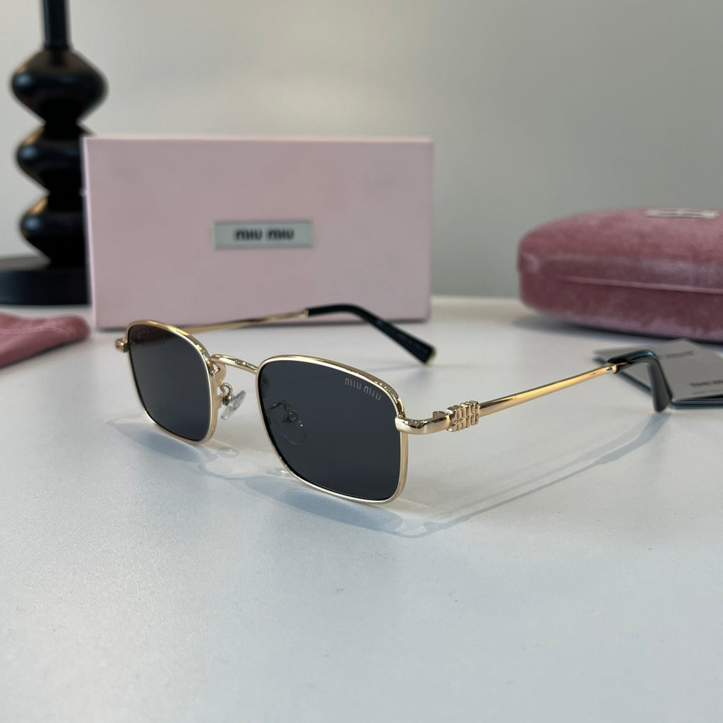Miu Miu Metal Fashion Silver Lens Sunglasses for Men & Women - 449762 - detail image 3