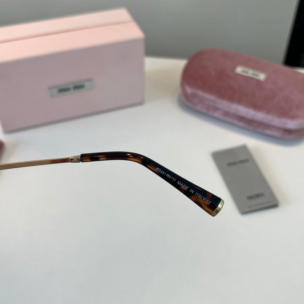 Miu Miu Metal Fashion Brown Lens Sunglasses for Men & Women - 449763 - detail image 10
