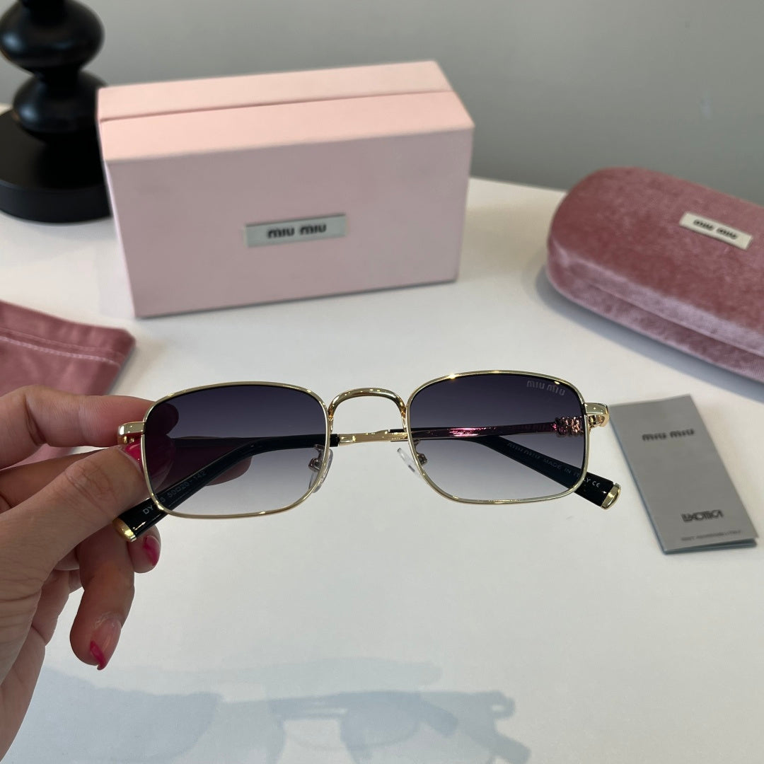 Miu Miu Metal Fashion Silver Lens Sunglasses for Men & Women - 449764 - detail image 5