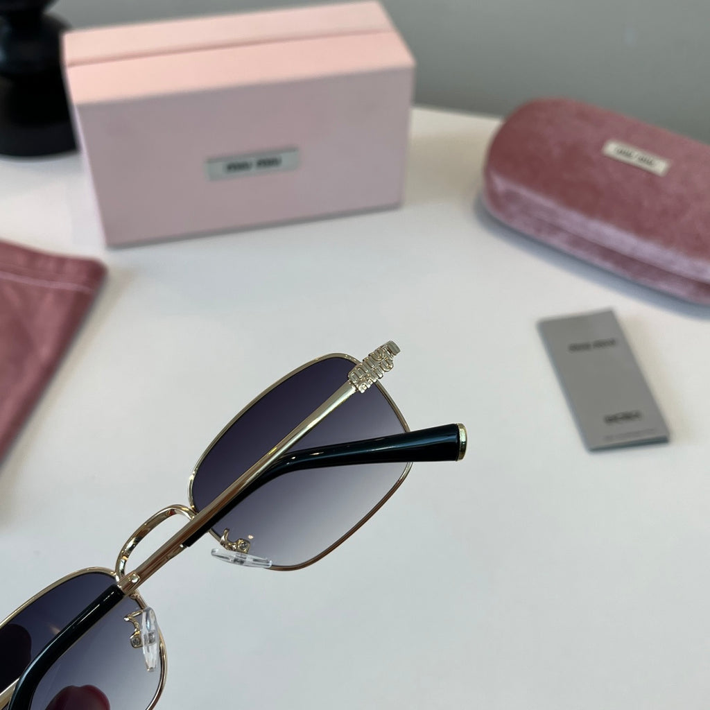 Miu Miu Metal Fashion Silver Lens Sunglasses for Men & Women - 399223 - detail image 7