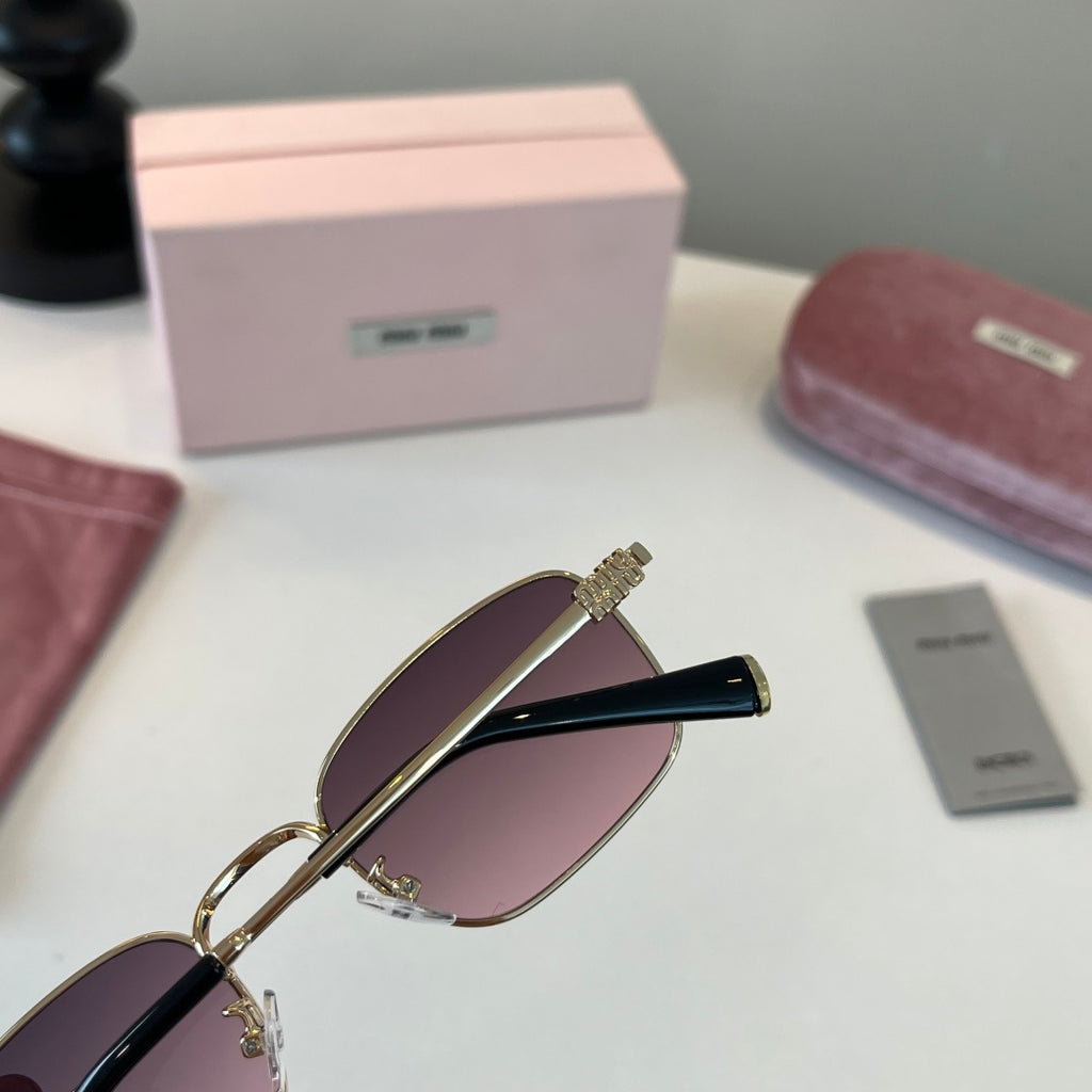 Miu Miu Metal Fashion Silver Lens Sunglasses for Men & Women - 399225 - detail image 7