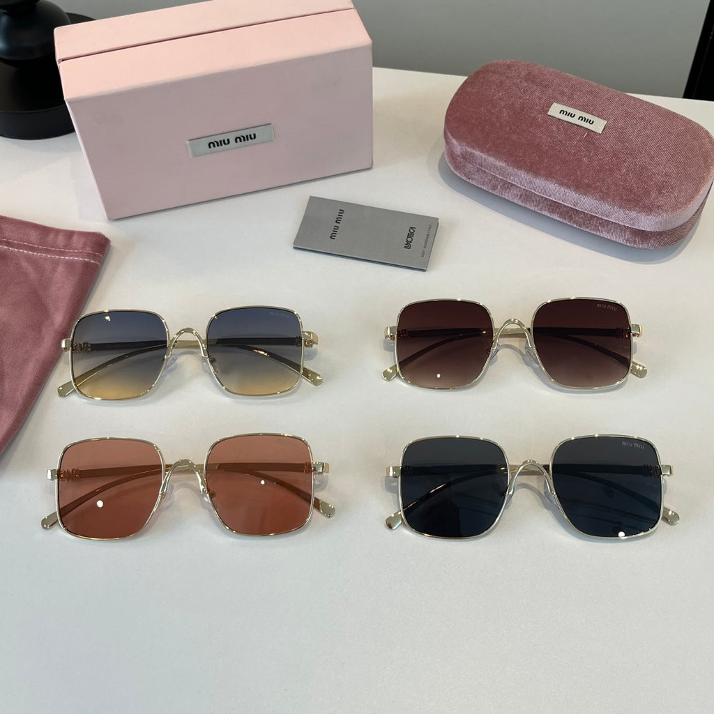 Miu Miu Metal Fashion Silver Lens Sunglasses for Men & Women - 449769 - detail image 9